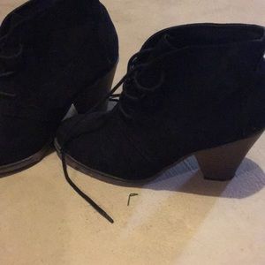 Black booties
